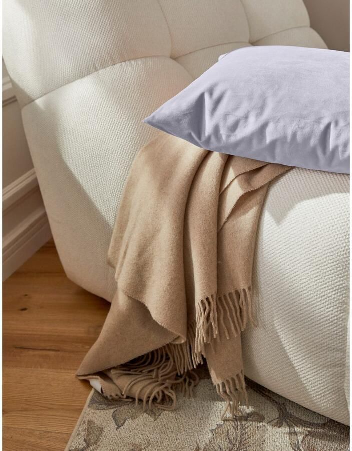 Home affaire XXL-fauteuil AURELIAN loveseat XXL met poef in set leesstoel relaxstoel met golfondersteuning fijne structuur grove structuur velours - Foto 9