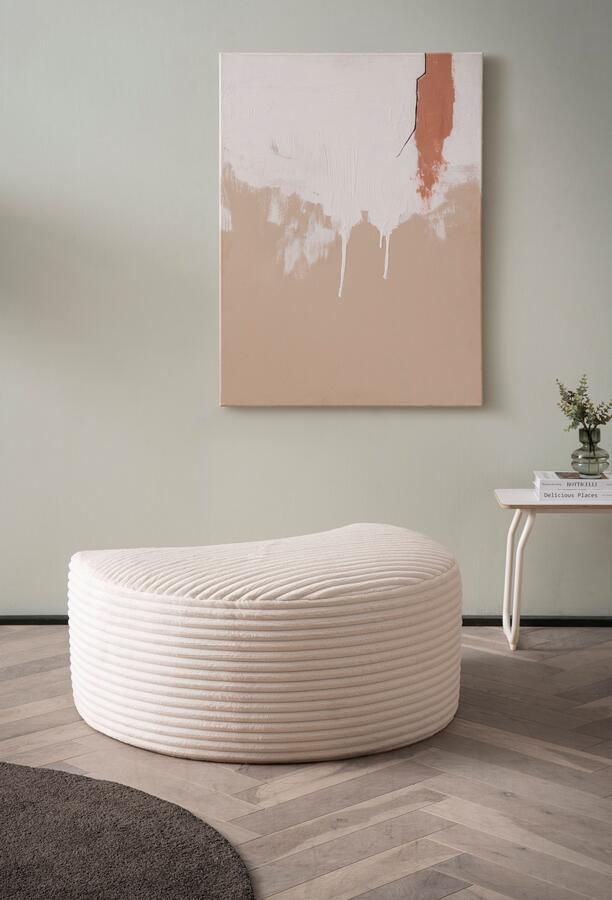 LeGer Home by Lena Gercke Hocker Isalie in moderne kleuren en verschillende stoffen - Foto 5