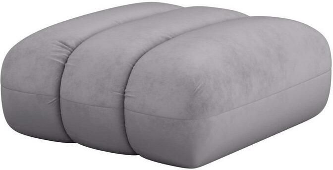 LeGer Home by Lena Gercke Hocker Priya zitpoef moderne stiksels ook in bouclé gezellig en modern afmetingen b d h: 90 106 46 cm
