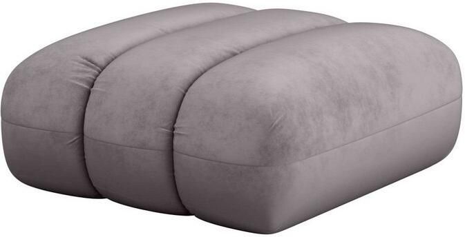 LeGer Home by Lena Gercke Hocker Priya zitpoef moderne stiksels ook in bouclé gezellig en modern afmetingen b d h: 90 106 46 cm