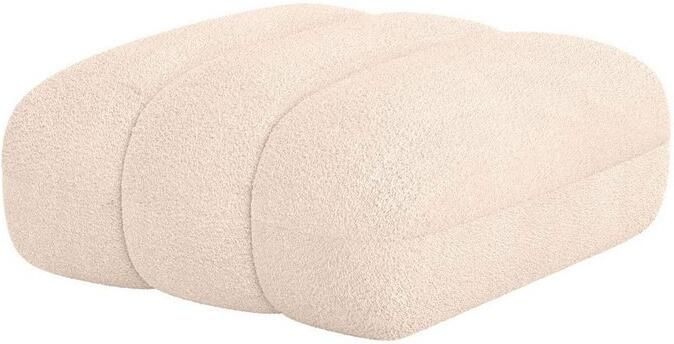 LeGer Home by Lena Gercke Hocker Priya zitpoef moderne stiksels ook in bouclé gezellig en modern afmetingen b d h: 90 106 46 cm