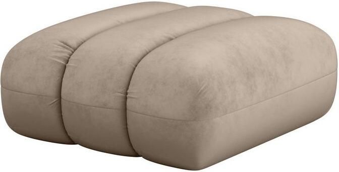 LeGer Home by Lena Gercke Hocker Priya zitpoef moderne stiksels ook in bouclé gezellig en modern afmetingen b d h: 90 106 46 cm