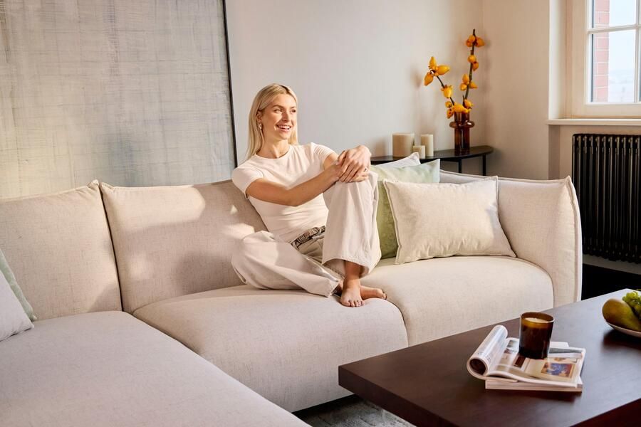 LeGer Home by Lena Gercke Hoekbank Adelita met ottomane links of rechts te bestellen B H D 270 97 168 - Foto 8