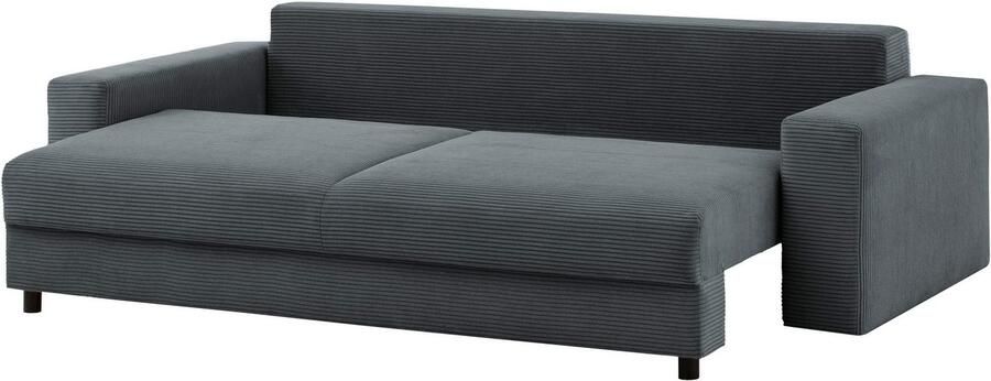 LeGer Home by Lena Gercke Slaapbank Imoga kussen met slaapfunctie 3-zits bank met bedlade in moderne kleuren en stoffen bedfunctie ligoppervlak: 200x150 cm - Foto 13