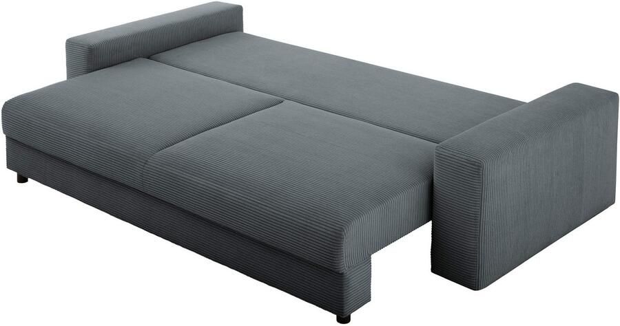 LeGer Home by Lena Gercke Slaapbank Imoga kussen met slaapfunctie 3-zits bank met bedlade in moderne kleuren en stoffen bedfunctie ligoppervlak: 200x150 cm - Foto 11