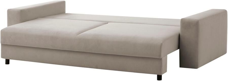 LeGer Home by Lena Gercke Slaapbank Imoga kussen met slaapfunctie 3-zits bank met bedlade in moderne kleuren en stoffen bedfunctie ligoppervlak: 200x150 cm - Foto 14