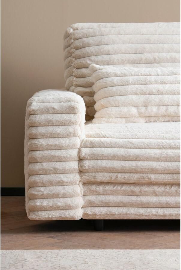 LeGer Home by Lena Gercke Slaapbank Imoga kussen met slaapfunctie 3-zits bank met bedlade in moderne kleuren en stoffen bedfunctie ligoppervlak: 200x150 cm - Foto 5