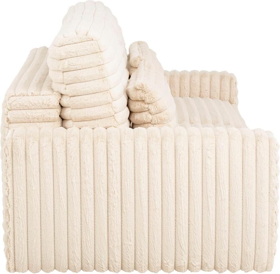 LeGer Home by Lena Gercke Slaapbank Imoga kussen met slaapfunctie 3-zits bank met bedlade in moderne kleuren en stoffen bedfunctie ligoppervlak: 200x150 cm