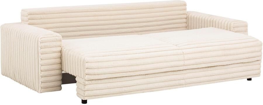 LeGer Home by Lena Gercke Slaapbank Imoga kussen met slaapfunctie 3-zits bank met bedlade in moderne kleuren en stoffen bedfunctie ligoppervlak: 200x150 cm - Foto 18