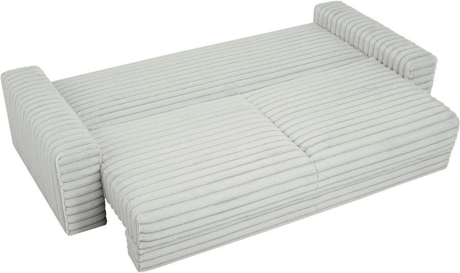 LeGer Home by Lena Gercke Slaapbank Imoga kussen met slaapfunctie 3-zits bank met bedlade in moderne kleuren en stoffen bedfunctie ligoppervlak: 200x150 cm - Foto 12