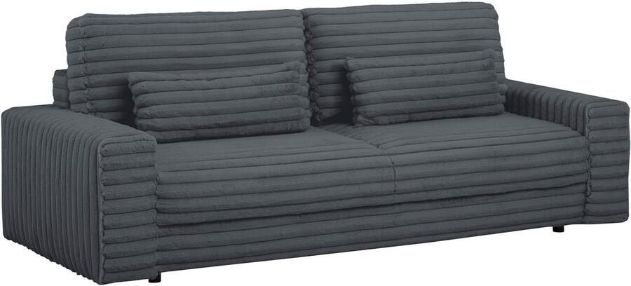 LeGer Home by Lena Gercke Slaapbank Imoga kussen met slaapfunctie 3-zits bank met bedlade in moderne kleuren en stoffen bedfunctie ligoppervlak: 200x150 cm - Foto 16