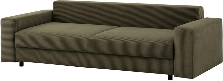 LeGer Home by Lena Gercke Slaapbank Imoga kussen met slaapfunctie 3-zits bank met bedlade in moderne kleuren en stoffen bedfunctie ligoppervlak: 200x150 cm - Foto 15