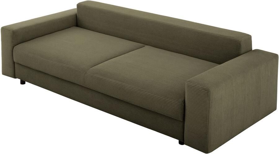 LeGer Home by Lena Gercke Slaapbank Imoga kussen met slaapfunctie 3-zits bank met bedlade in moderne kleuren en stoffen bedfunctie ligoppervlak: 200x150 cm - Foto 10