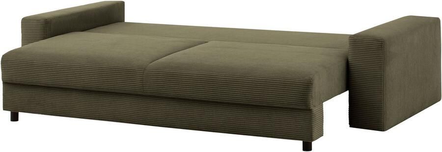 LeGer Home by Lena Gercke Slaapbank Imoga kussen met slaapfunctie 3-zits bank met bedlade in moderne kleuren en stoffen bedfunctie ligoppervlak: 200x150 cm - Foto 16