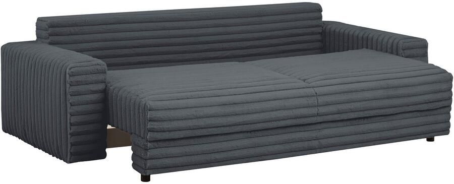 LeGer Home by Lena Gercke Slaapbank Imoga kussen met slaapfunctie 3-zits bank met bedlade in moderne kleuren en stoffen bedfunctie ligoppervlak: 200x150 cm - Foto 17