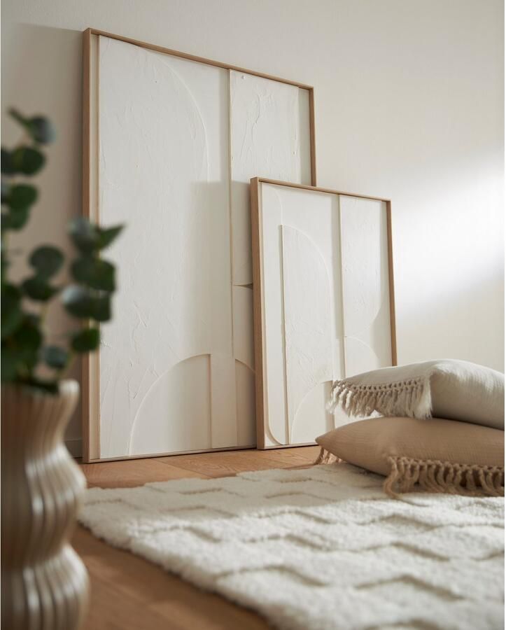 LeGer Home by Lena Gercke Vloerkleed Esmé hoogpolige tapijten zacht Boho Hoog-laag structuur effen blokjes woonkamer slaapkamer eetkamer - Foto 9