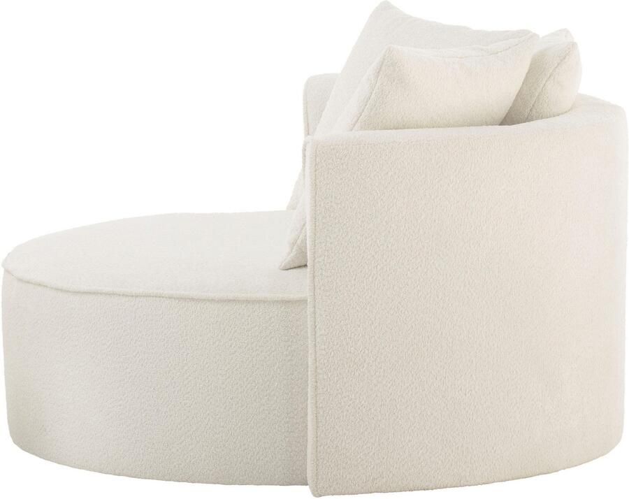 LeGer Home by Lena Gercke XXL-fauteuil Isalie leesstoel loveseat inclusief sierkussens extra groot zitvlak optioneel met hocker corduroy fluweel bouclé