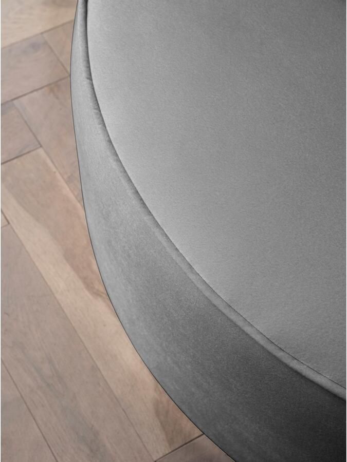 LeGer Home by Lena Gercke XXL-fauteuil Isalie ronde stoel met voetensteun leesstoel loveseat grote stoel trendy stoffen 3 sierkussens groot zitvlak corduroy fluweel bouclé (set) - Foto 2