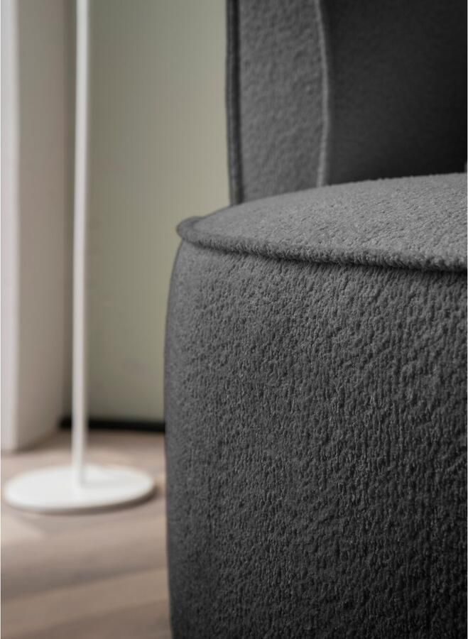 LeGer Home by Lena Gercke XXL-fauteuil Isalie leesstoel loveseat inclusief sierkussens extra groot zitvlak optioneel met hocker corduroy fluweel bouclé - Foto 4