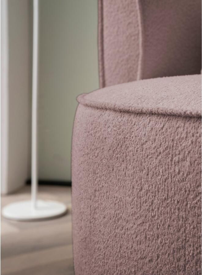 LeGer Home by Lena Gercke XXL-fauteuil Isalie leesstoel loveseat inclusief sierkussens extra groot zitvlak optioneel met hocker corduroy fluweel bouclé - Foto 4