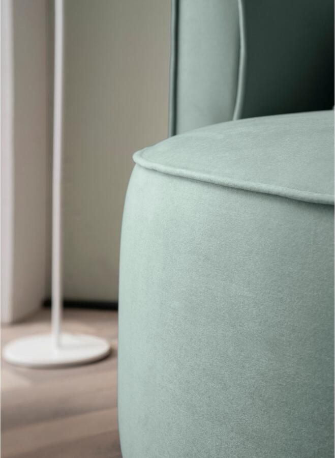 LeGer Home by Lena Gercke XXL-fauteuil Isalie leesstoel loveseat inclusief sierkussens extra groot zitvlak optioneel met hocker corduroy fluweel bouclé - Foto 8