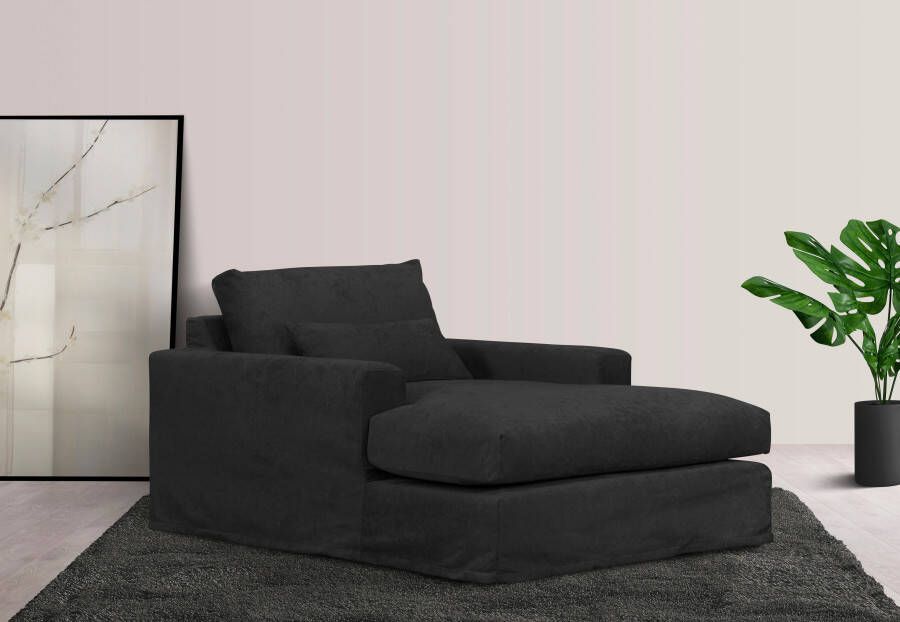 LeGer Home by Lena Gercke Loveseat Sölve Loungesessel Sessel met optische hoes zacht zitcomfort - Foto 8