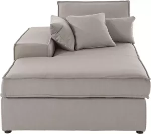 LeGer Home by Lena Gercke Ottomane Ceyda afzonderlijk plaatsbaar of als deel van een modulaire bank stevig zitcomfort