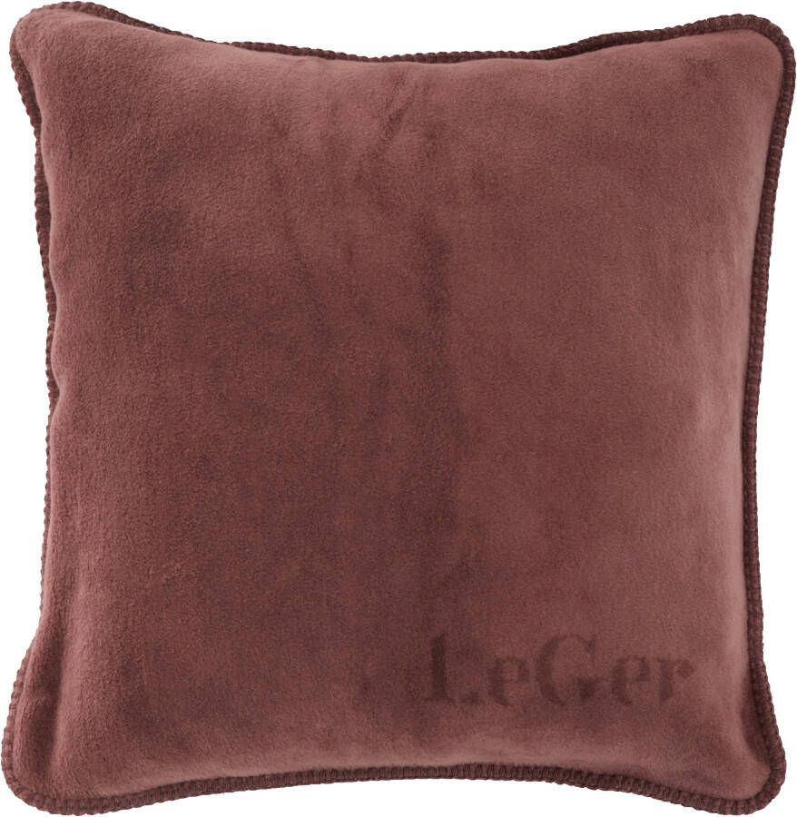 LeGer Home by Lena Gercke Sierkussen Anisa met modern opschrift kussenovertrek zonder vulling per stuk 50x50 cm (1 stuk)