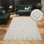 LeGer Home by Lena Gercke Vloerkleed Askja in wol-look reliëfeffect vloerkleed in boho-stijl - Thumbnail 1