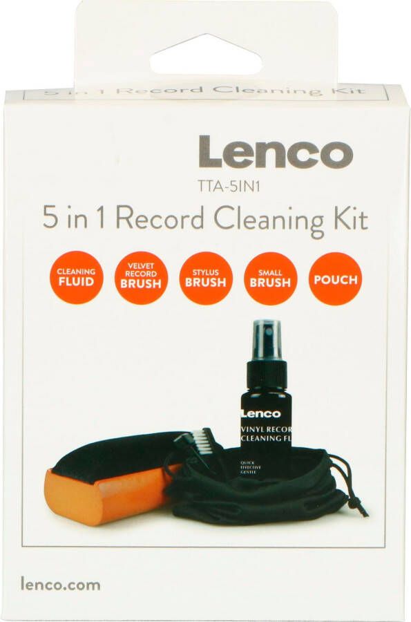 Lenco Schoonmaakborstel 5-in-1 grammofoonplaten-reinigingsset (set) - Foto 14