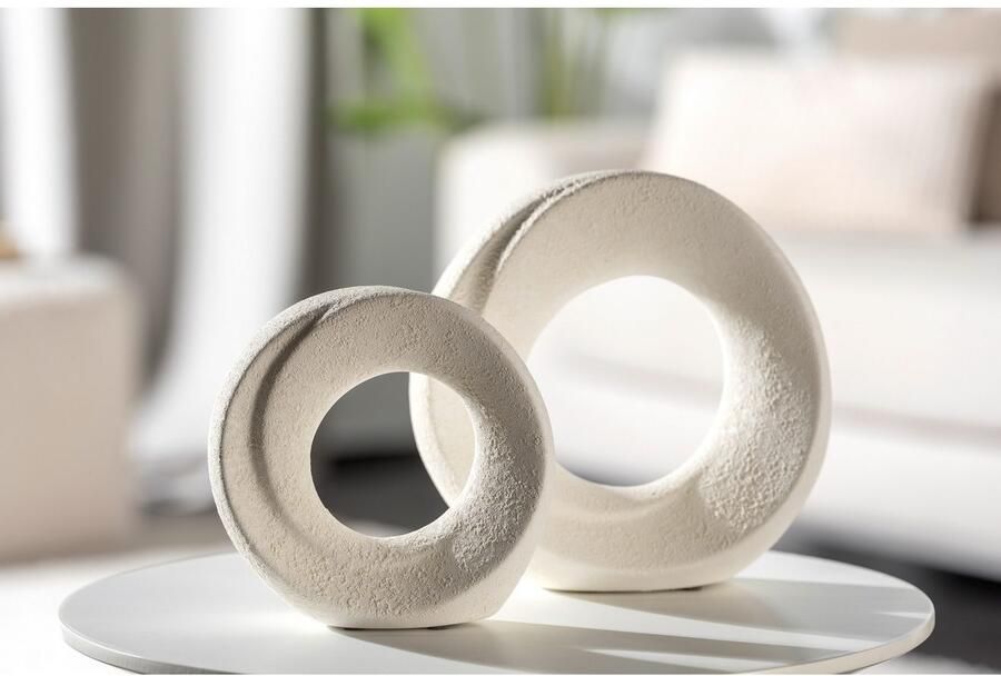 LEONARDO Sierobject voor aan de wand Keramiekobject OGGETTO (1 stuk) - Foto 3