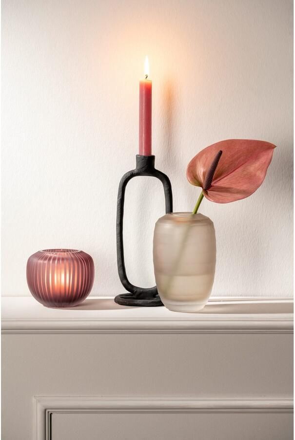 LEONARDO Tafelvaas Decoratieve vaas BELLAGIO met ribbelstructuur (1 stuk) - Foto 6