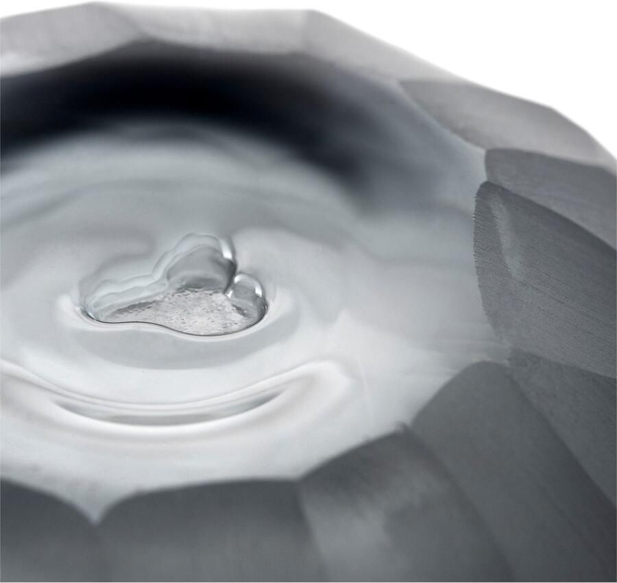 LEONARDO Tafelvaas Decoratieve vaas BELLAGIO uit glas antracietkleurig handgemaakt (1 stuk) - Foto 4