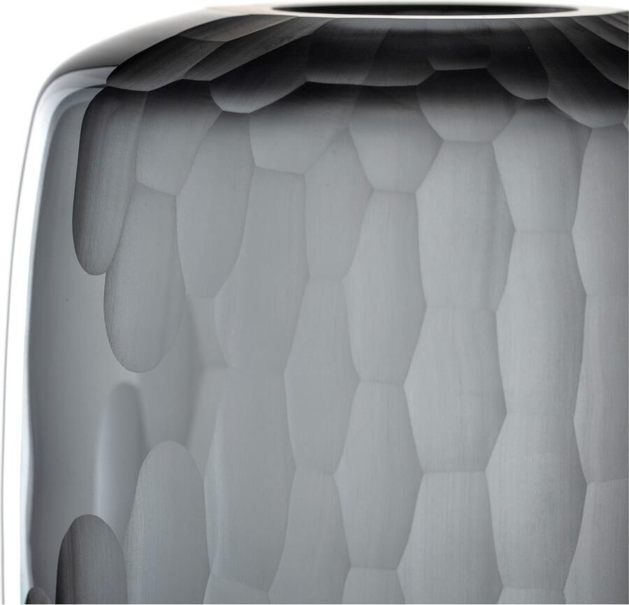 LEONARDO Tafelvaas Decoratieve vaas BELLAGIO uit glas antracietkleurig handgemaakt (1 stuk) - Foto 4