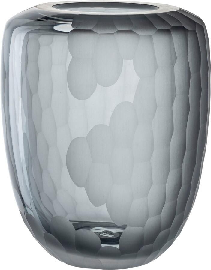 LEONARDO Tafelvaas Decoratieve vaas BELLAGIO uit glas antracietkleurig handgemaakt (1 stuk) - Foto 8
