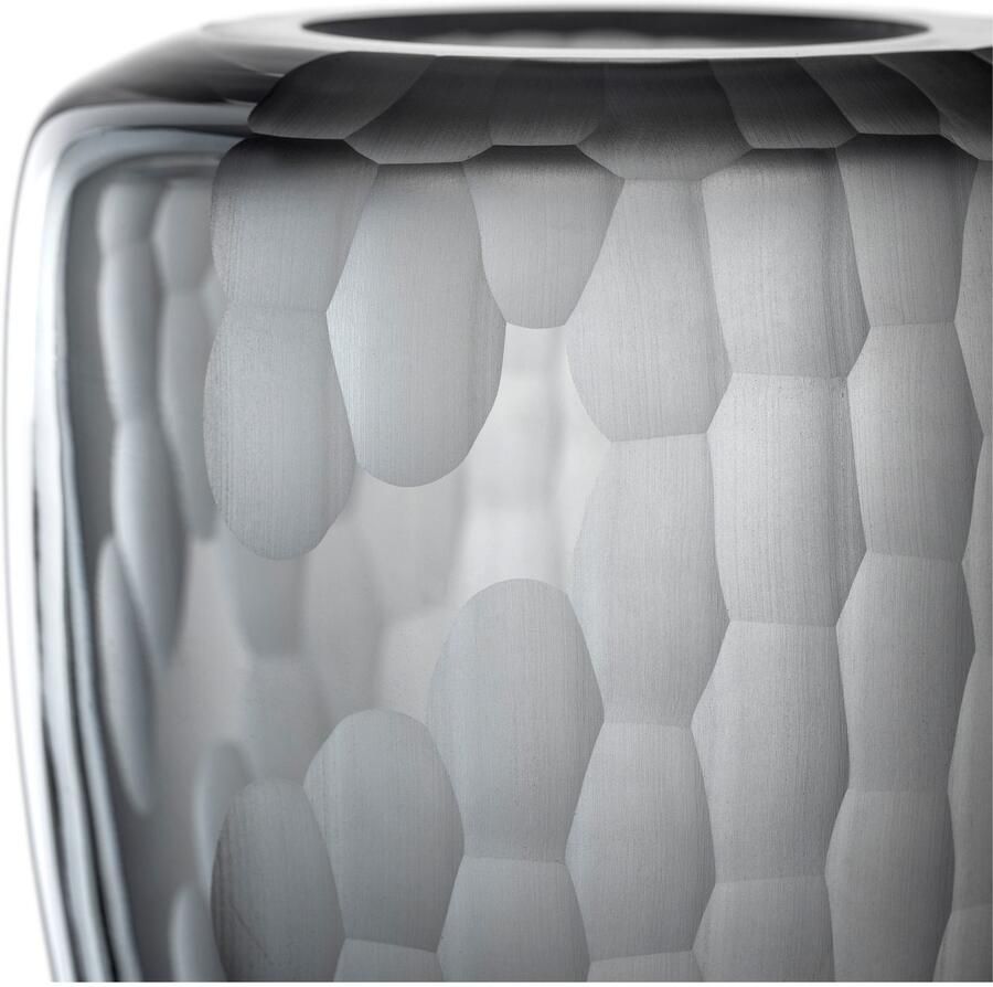 LEONARDO Tafelvaas Decoratieve vaas BELLAGIO uit glas antracietkleurig handgemaakt (1 stuk) - Foto 4