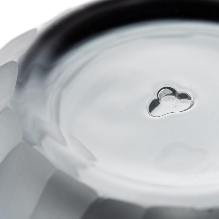 LEONARDO Tafelvaas Decoratieve vaas BELLAGIO uit glas antracietkleurig handgemaakt (1 stuk) - Foto 2