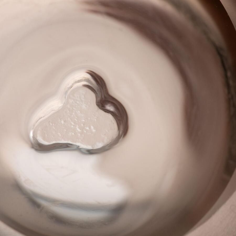 LEONARDO Tafelvaas Decoratieve vaas BELLAGIO uit glas beige handgemaakt (1 stuk)