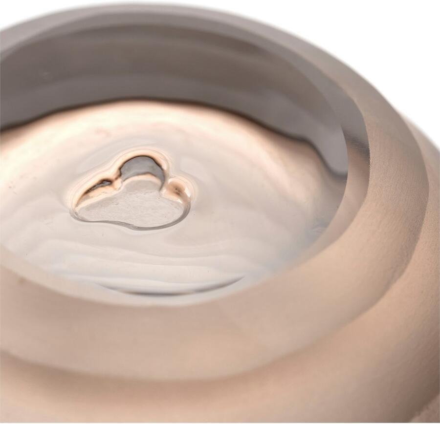 LEONARDO Tafelvaas Decoratieve vaas BELLAGIO uit glas beige handgemaakt (1 stuk) - Foto 3