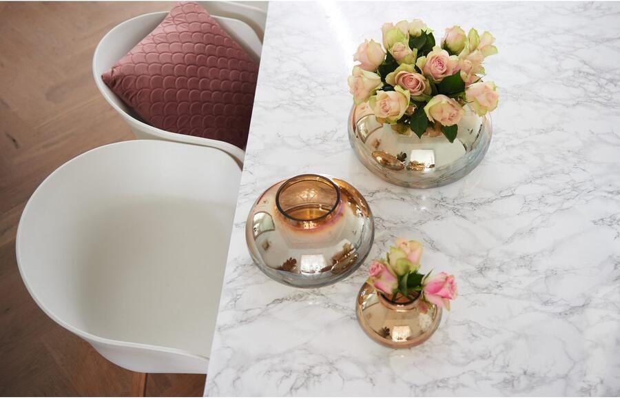 LEONARDO Tafelvaas Decoratieve vaas Poesia goudkleurig (1 stuk) - Foto 4