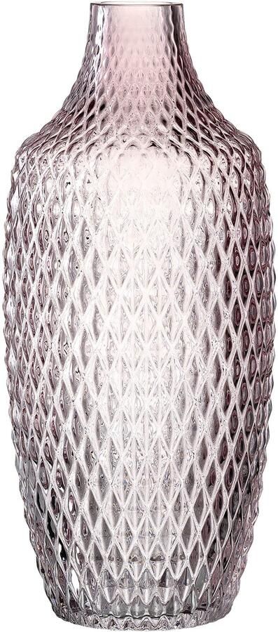 LEONARDO Tafelvaas Decoratieve vaas POESIA reliëflook van glas handgemaakt hoogte ca. 30 cm (1 stuk) - Foto 4