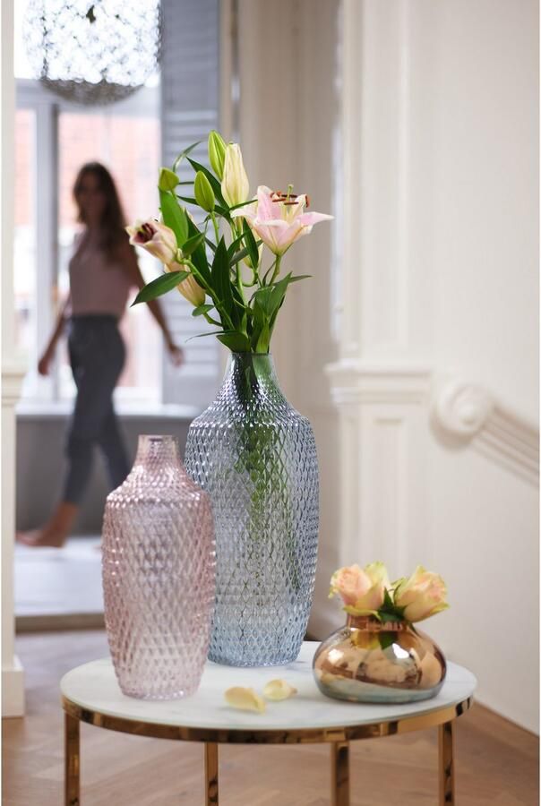 LEONARDO Vloervaas Decoratieve vaas POESIA reliëflook (1 stuk) - Foto 2