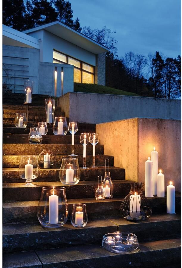 LEONARDO Windlicht Kaarsenhouder GIARDINO voor stompkaarsen (1 stuk)