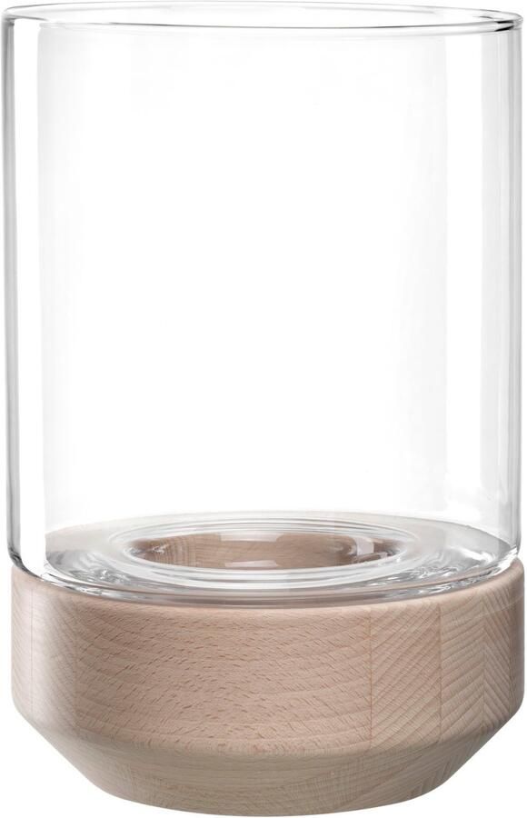 LEONARDO Windlicht op houten sokkel LEGNO (1 stuk) - Foto 7