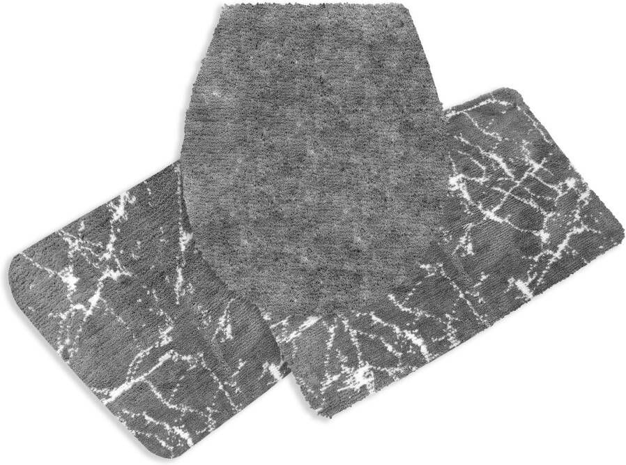 Leonique Badmat Marble Badmat marmer-design ook als 3-delige badmatten set - Foto 5