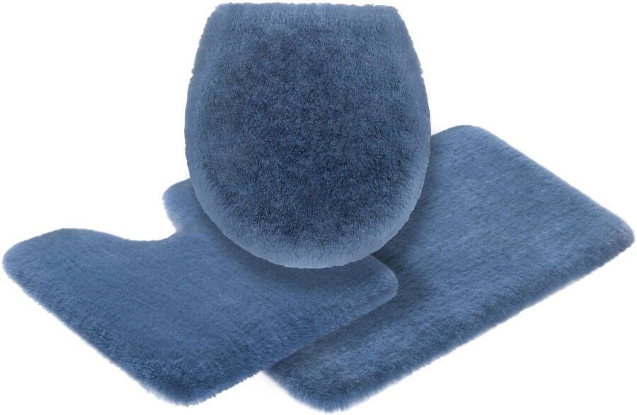 Leonique Badmat Ransol bijzonder lange pool zeer pluizig Badmat konijnenbont-gevoel rechthoekig rond & als 3-delige set