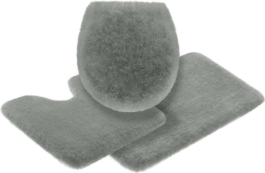 Leonique Badmat Ransol bijzonder lange pool zeer pluizig Badmat konijnenbont-gevoel rechthoekig rond & als 3-delige set - Foto 4