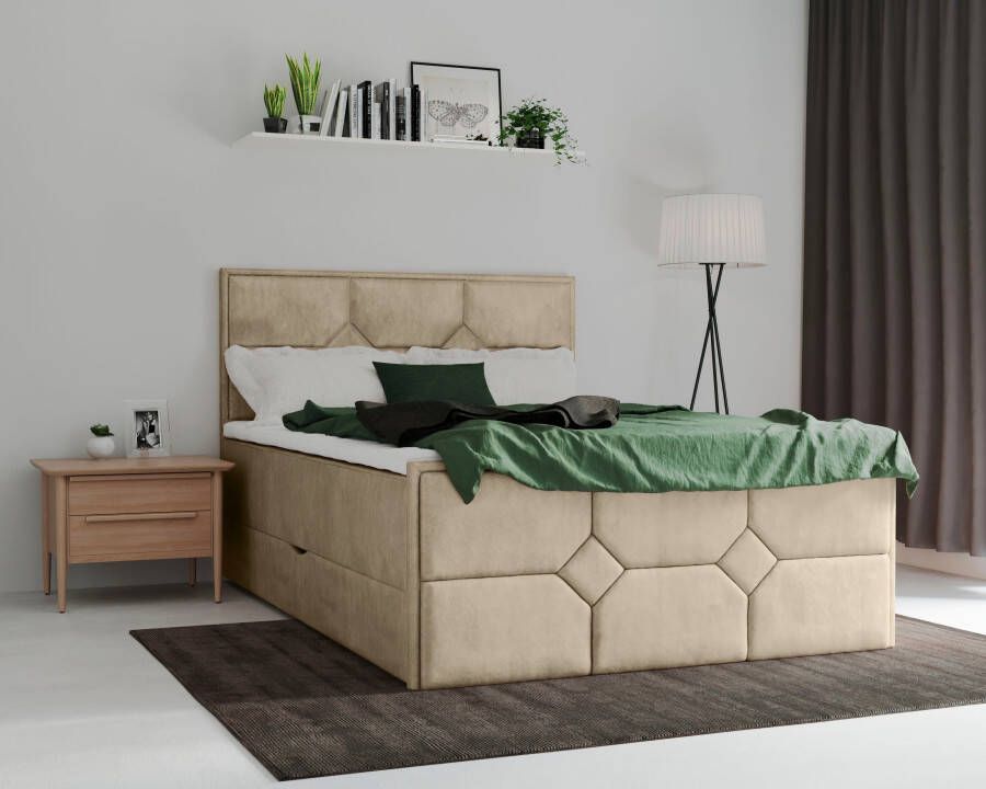 Leonique Boxspring Ambre met pocketveringsmatras - Foto 7