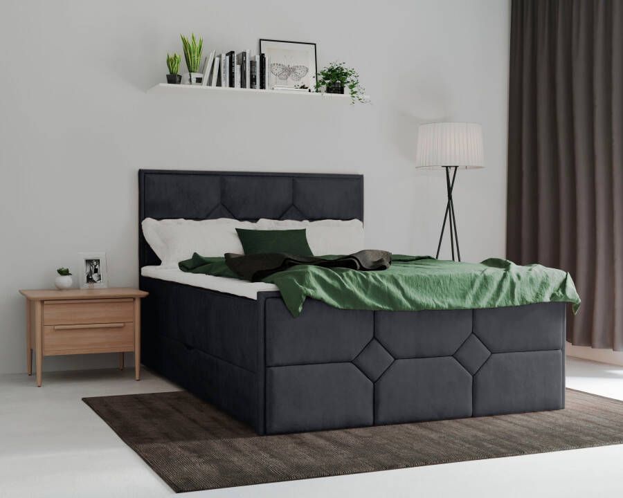 Leonique Boxspring Ambre met pocketveringsmatras - Foto 7