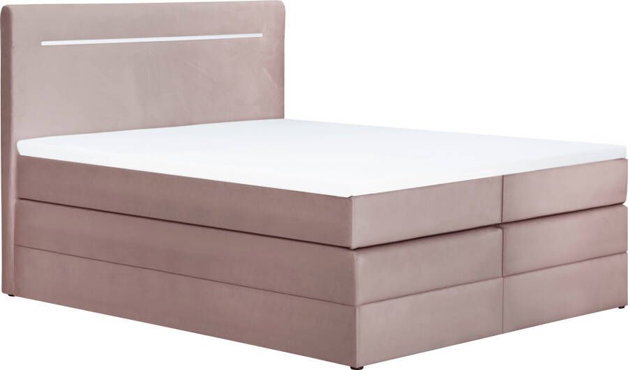Leonique Boxspring Christer met ledverlichting (4-delig)
